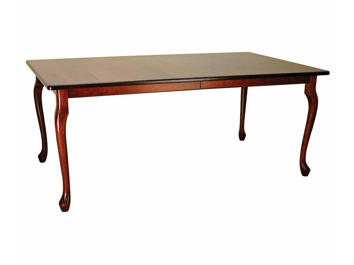 Amish Solid Wood Queen Anne Table - snyders.furniture