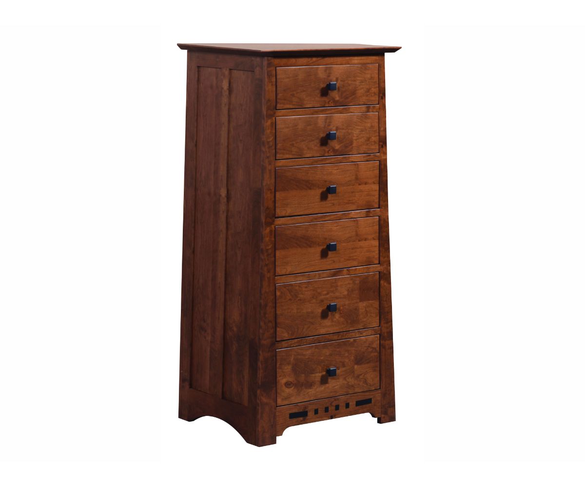 Amish Solid Wood Van Nuys Lingerie Chest - snyders.furniture