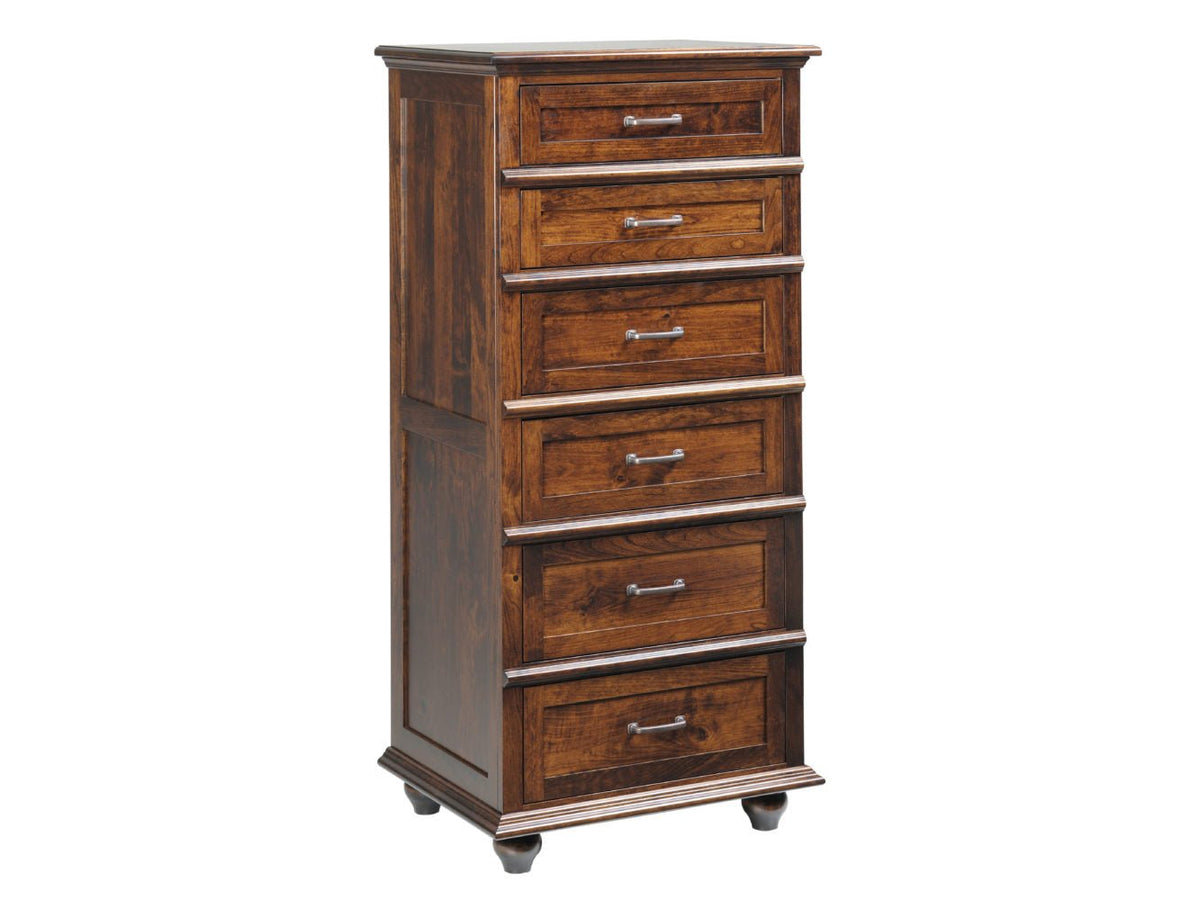 Amish Solid Wood West Point Lingerie Chest - snyders.furniture