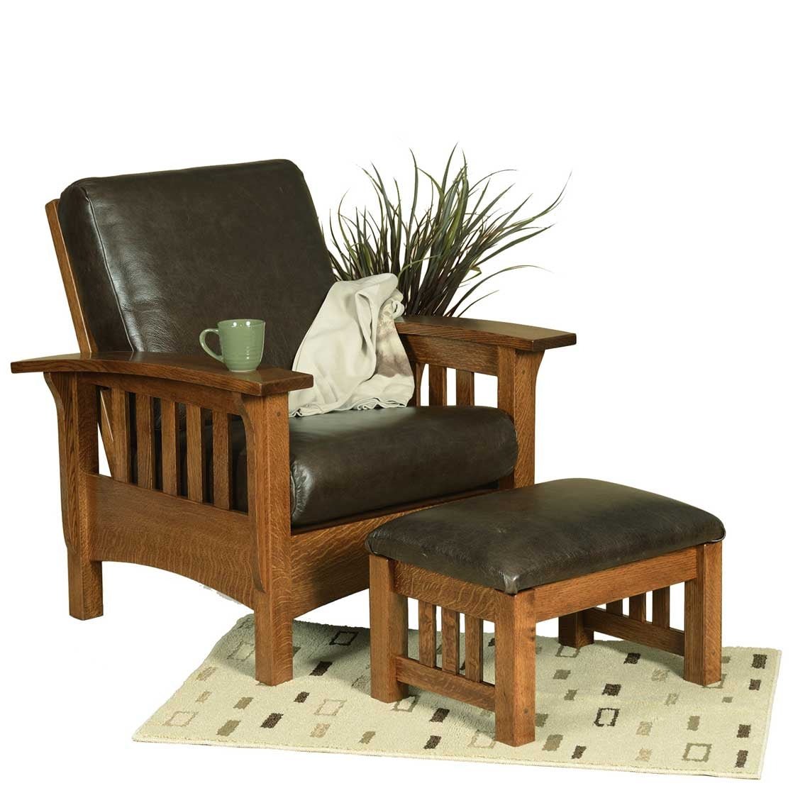 Urban Hemp Papa Bear Chair Ottoman