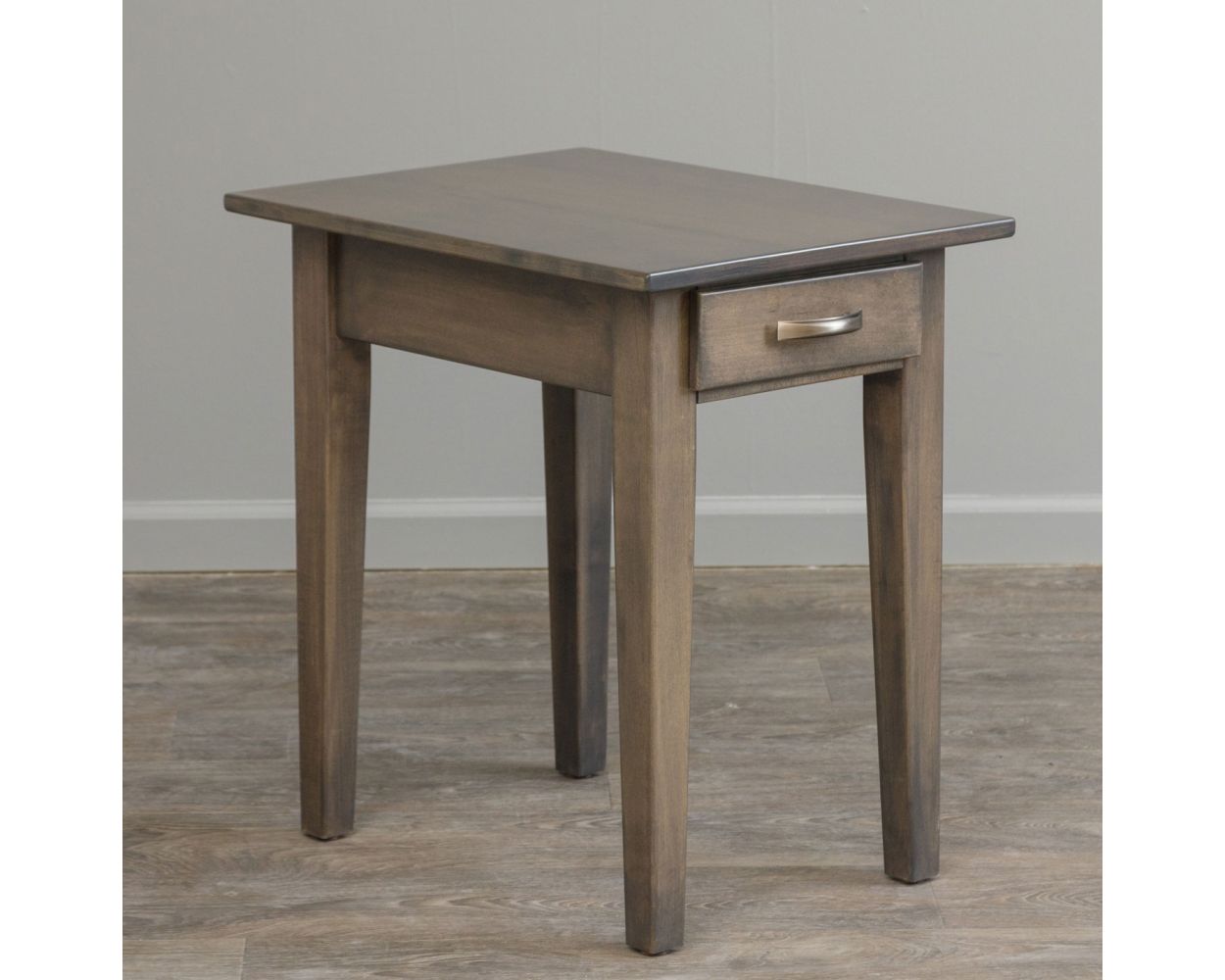 Slim Wooden End Table Amish Furniture