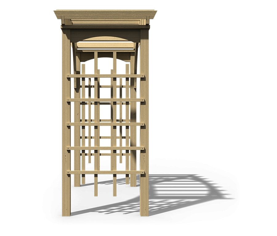 Large Roman Arch Arbor - snyders.furniture