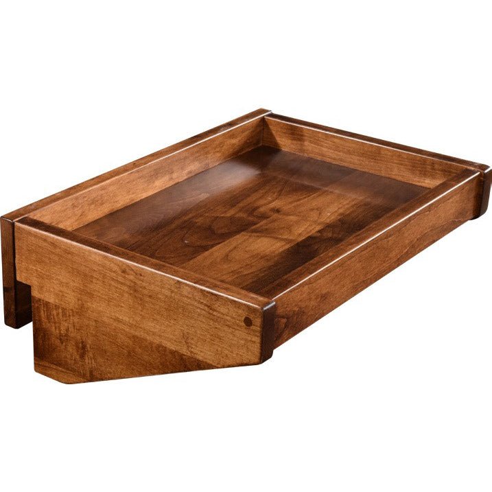 Reclaimed Barnwood& Hickory Serving Tray - Amish Oak