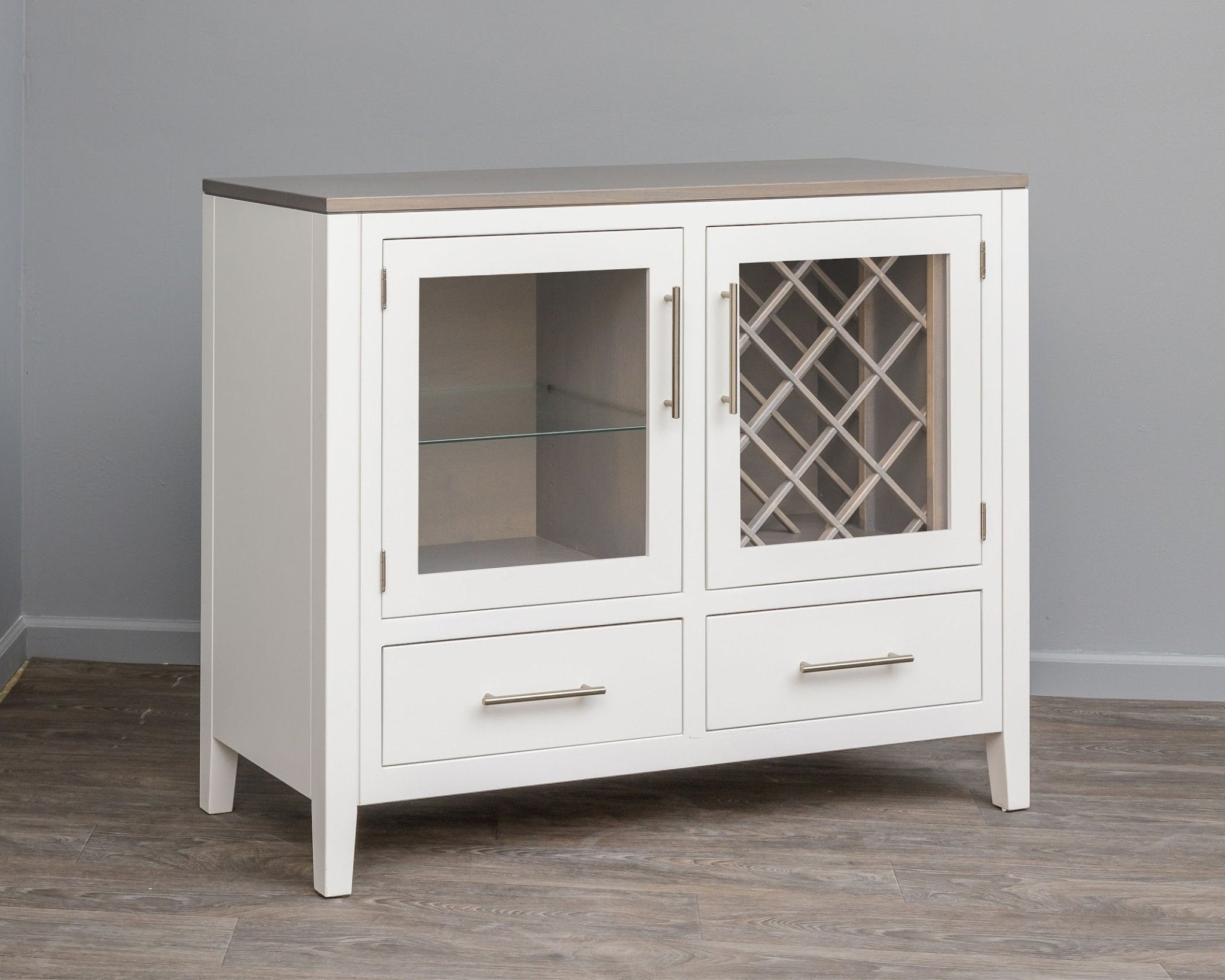 Amish Made Tuscany Wine Server Amish Furniture Lancaster County PA